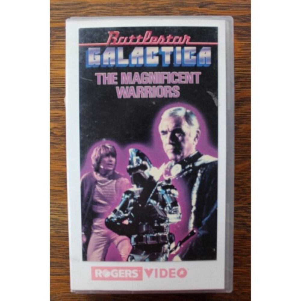 Battlestar Galactica The Magnificent Warriors VHS 1978